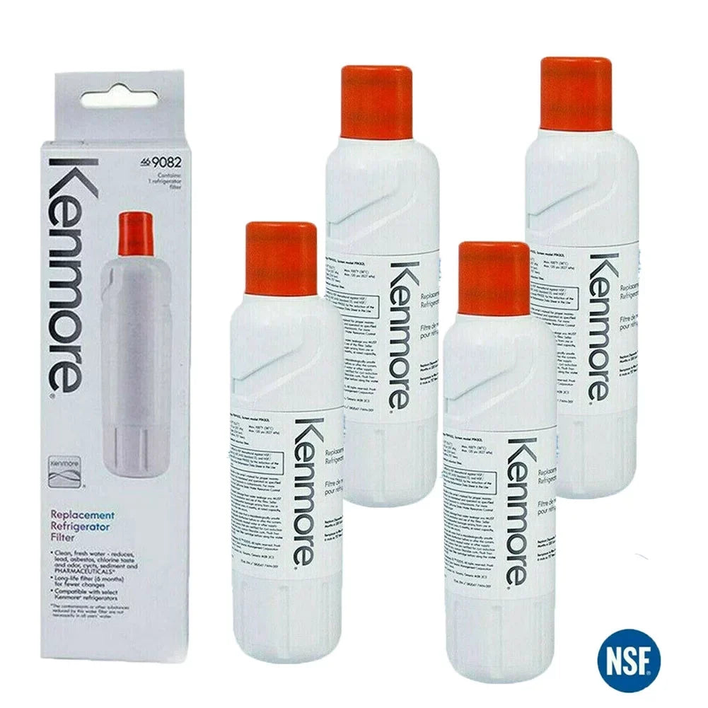 4 Pack suitable with Kenmore 9082 469082 Refrigerator liquid Filter