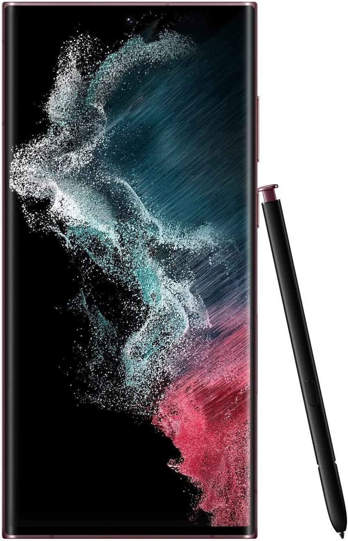 Restored  Galaxy S22 Ultra 5G S908U (T-Mobile Only) 128GB Burgundy (Refurbished)
