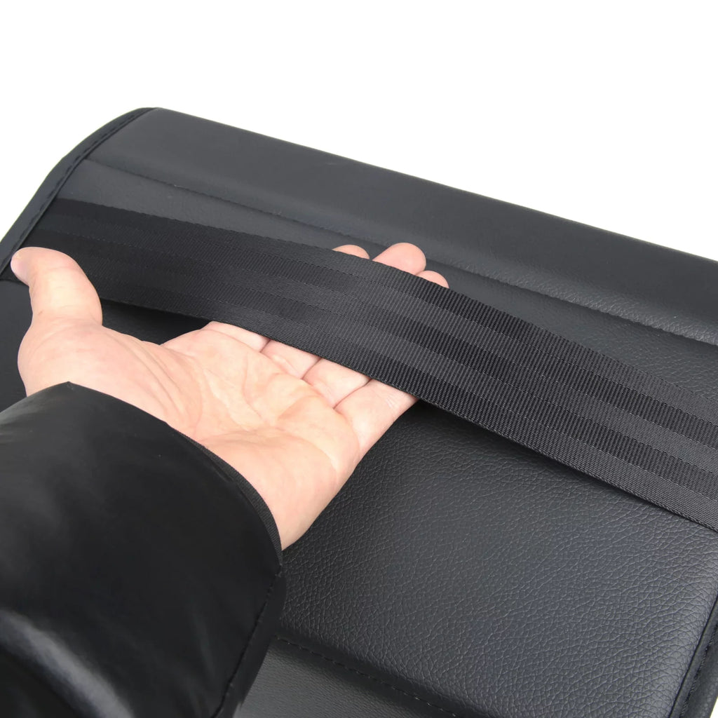 OWSOO Under Seats Storage Box Auto Modification Parts Vehicle Storage Box Folding Storage Box Car Modification Interior Accessories suitable With Model Y