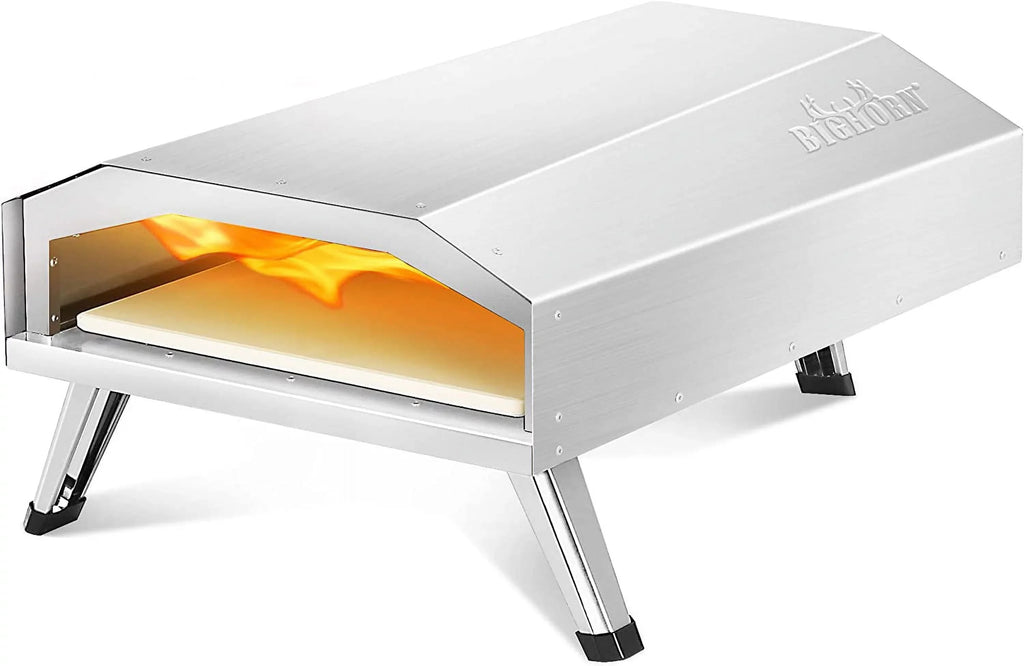 12 Gas Pizza Oven - Stainless Steel Outdoor Pizza Oven - Portable Gas Pizza Oven For Stone Baked Pizzas – excellent For Any Outdoor Kitchen