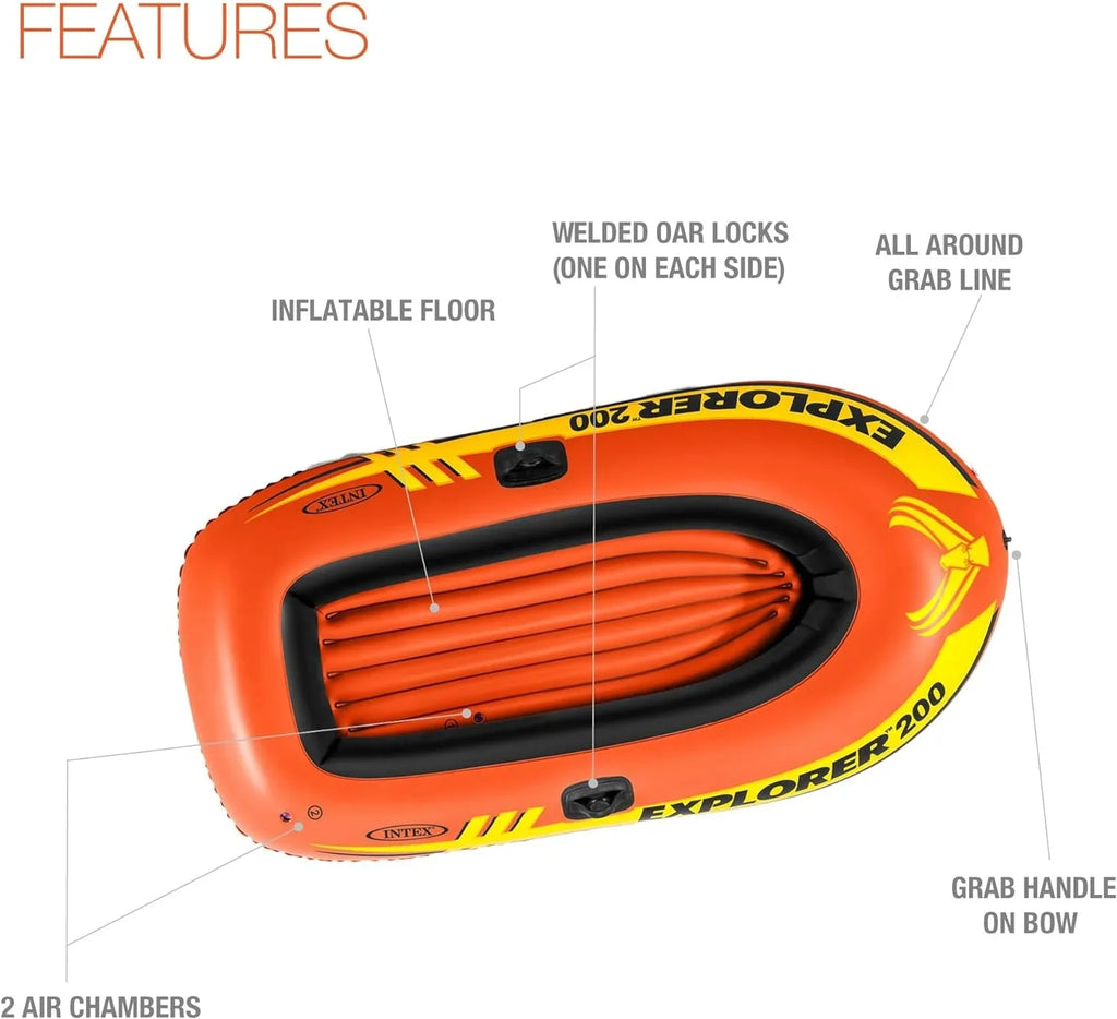 Intex Explorer 200, 2-Person Inflatable ship
