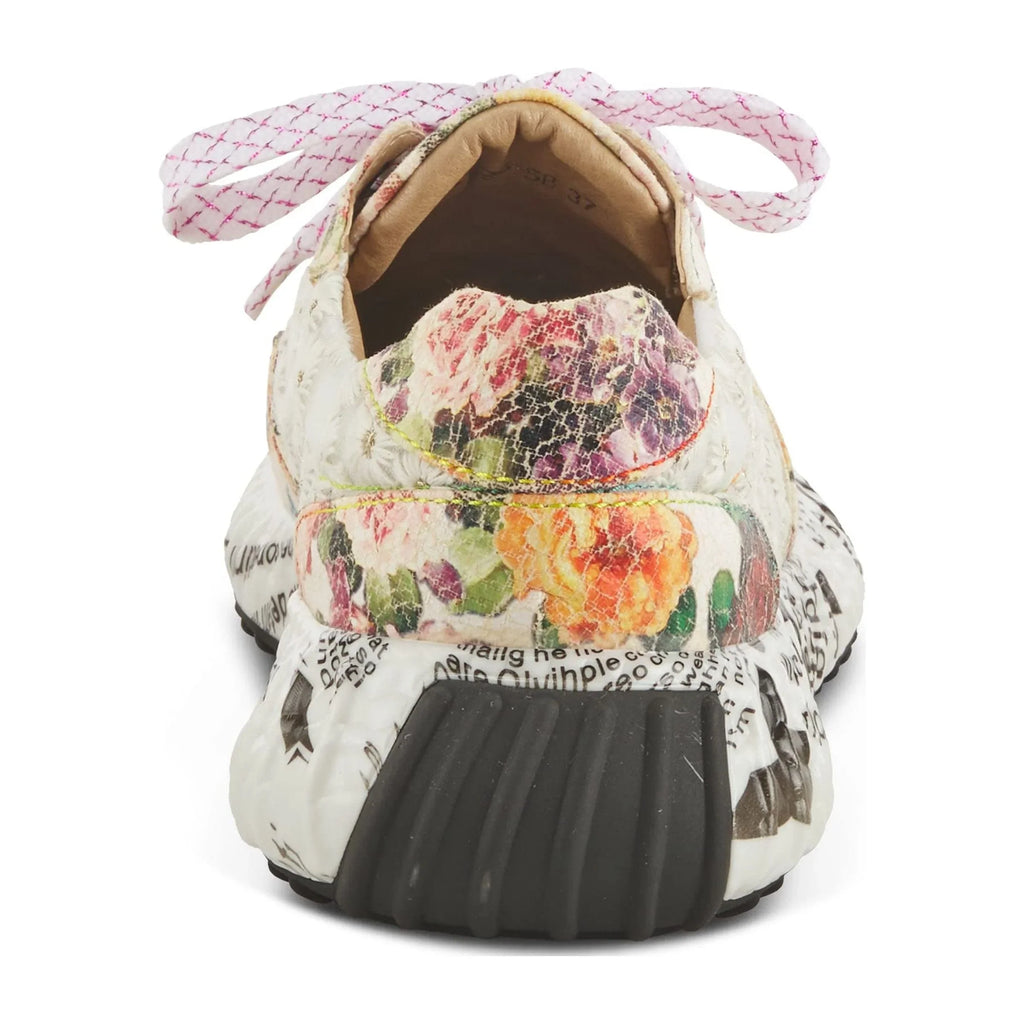 Spring Step L'Artiste Women's Daisymae Fashion Sneaker Beige Multi EU 43 / US 11.5-12