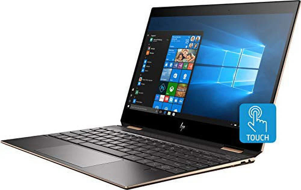 Spectre x360 13-ap0013dx Convertible 13.3" Full HD Touchscreen Laptop,  Core i7-8565U 1.8GHz, 8GB RAM, 256GB SSD, Windows 10 Home, Ash Silver - used by