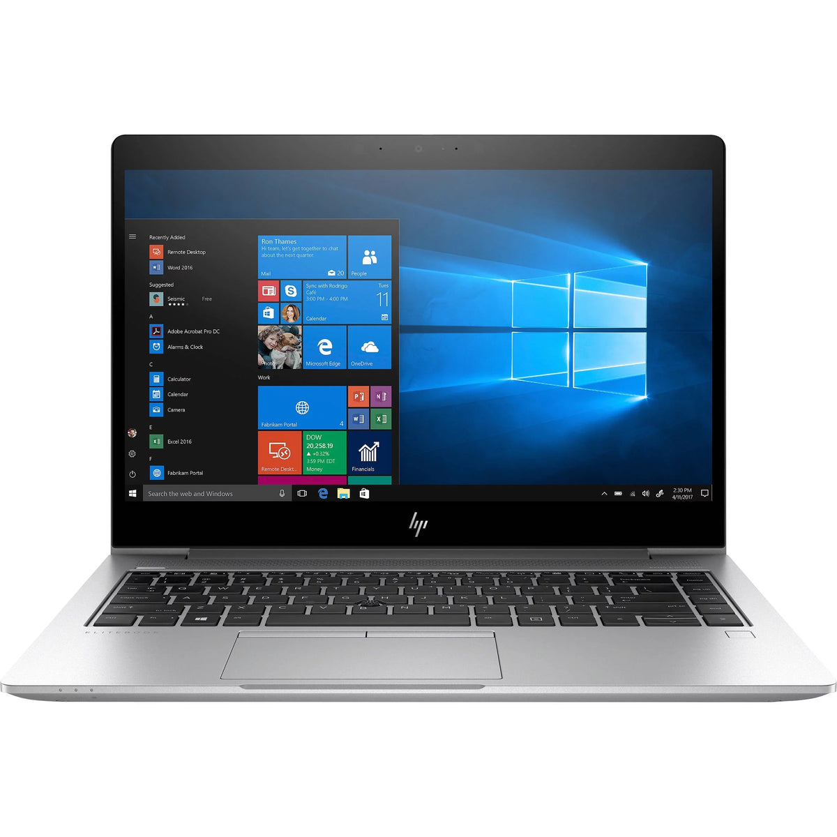 Restored  Elitebook 840 G6 14" Laptop  i7 1.90 GHz 8GB 256GB SSD Windows 10 Pro (Refurbished)