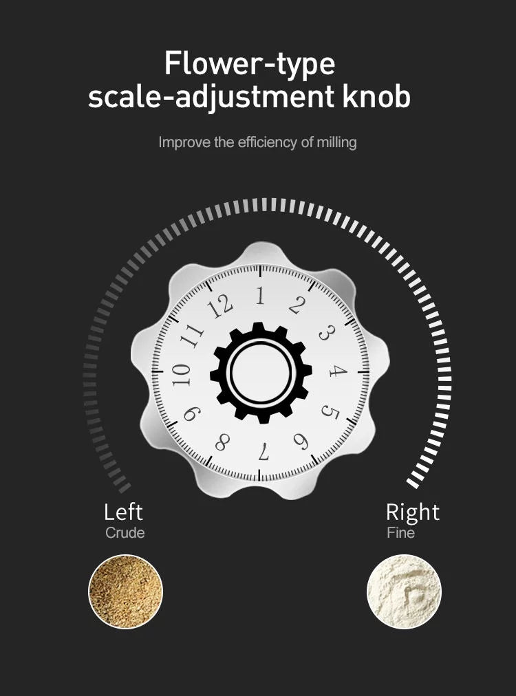 INTSUPERMAI Electric Mini Flour Mill Grain Spices Grinding Machine