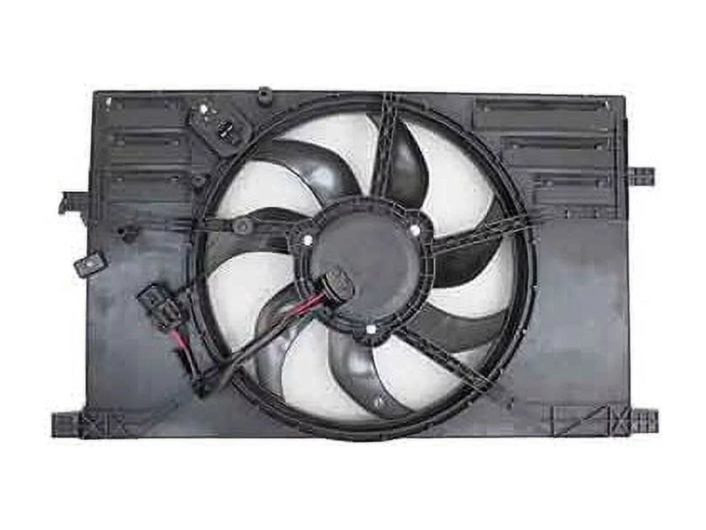 Radiator Fan Assembly - suitable with 2015 - 2021 Ram ProMaster City 2016 2017 2018 2019 2020