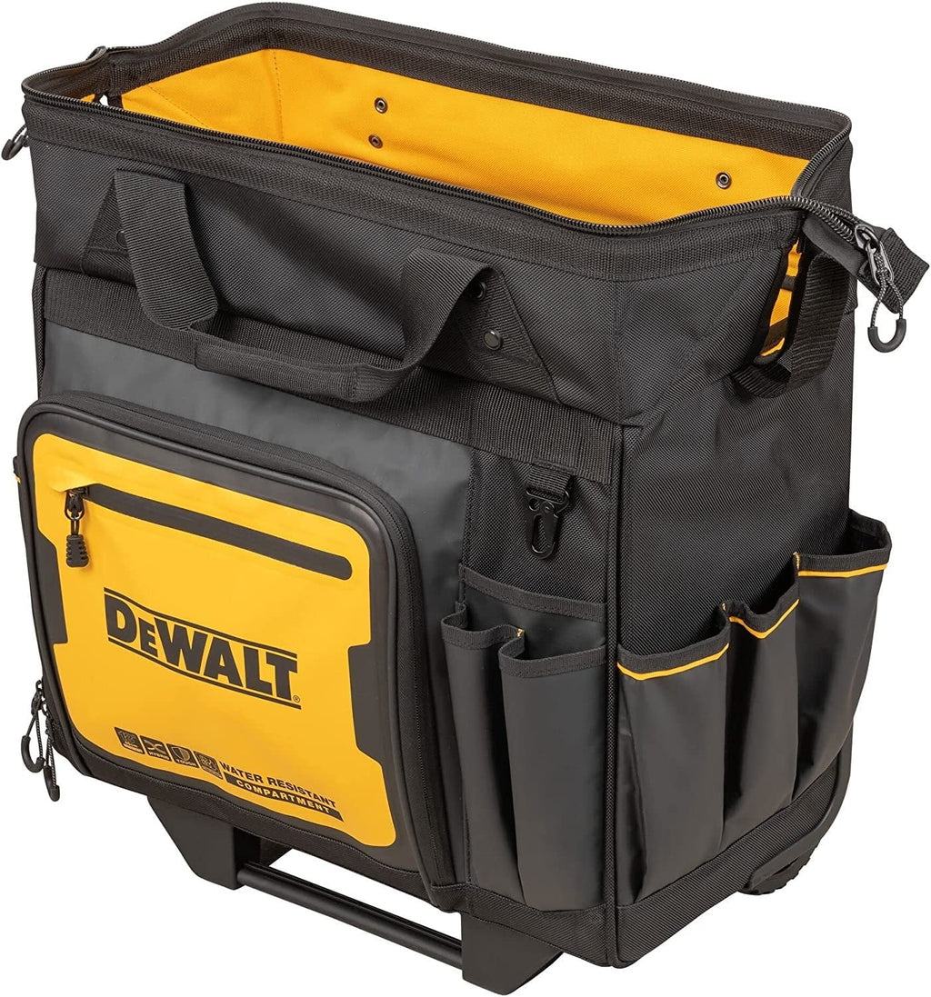 DEWALT Tool Bag with Wheels, Tool Storage and Organization, Durable and moisture immune, 18 Inch DWST560107