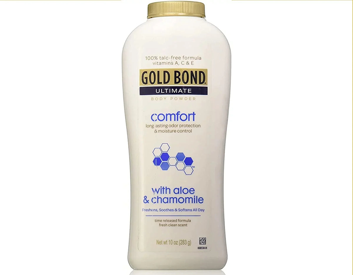 (Quantity of 6) Talc-Free. Gold Bond Ultimate Comfort Body Powder Aloe 10.0 oz