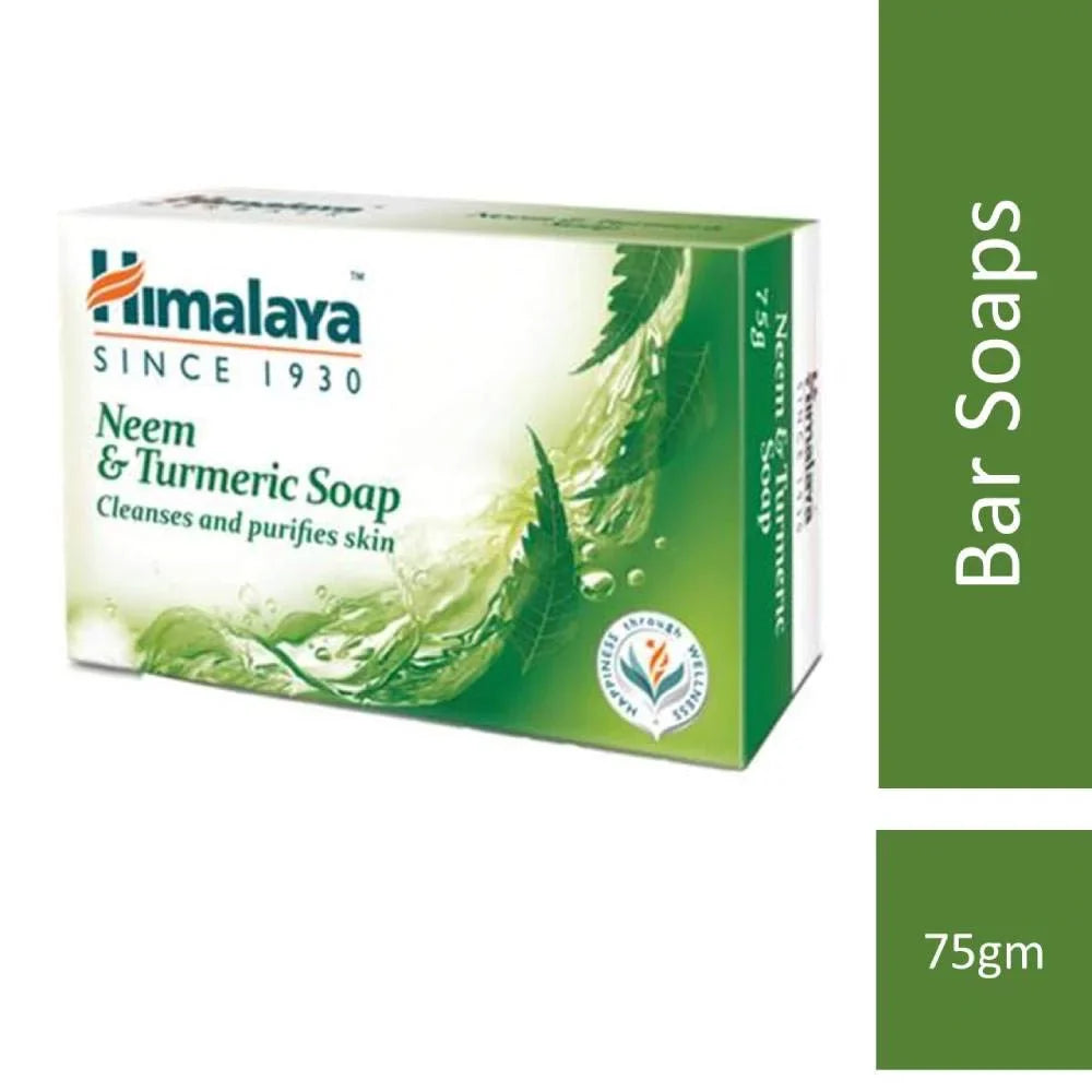 Himalaya Herbals Protecting Neem and Turmeric Soap, 75gm