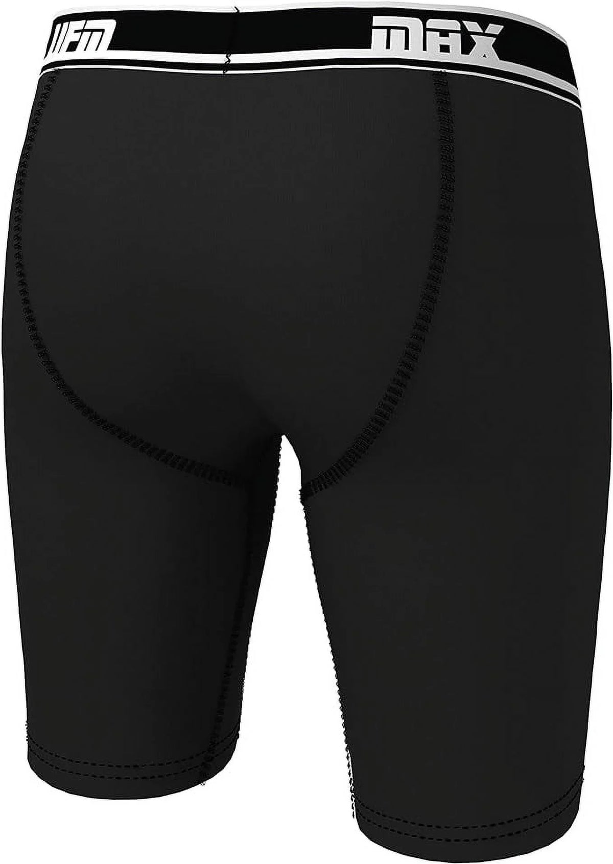 UFM 9” Polyester Boxer Briefs Adj Support Pouch Underwear MAX Support Gen 3.1 Black