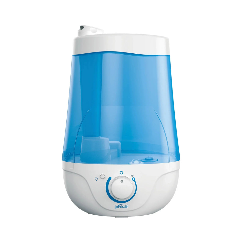 Brown's Cool Mist Ultrasonic Humidifier for Baby with Optional Diffuser and Night Light, Nursery. Dr
