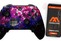 Lava Custom Modded Controller matching with Xbox One Elite Series 2 for All Shooter Games MW BO4