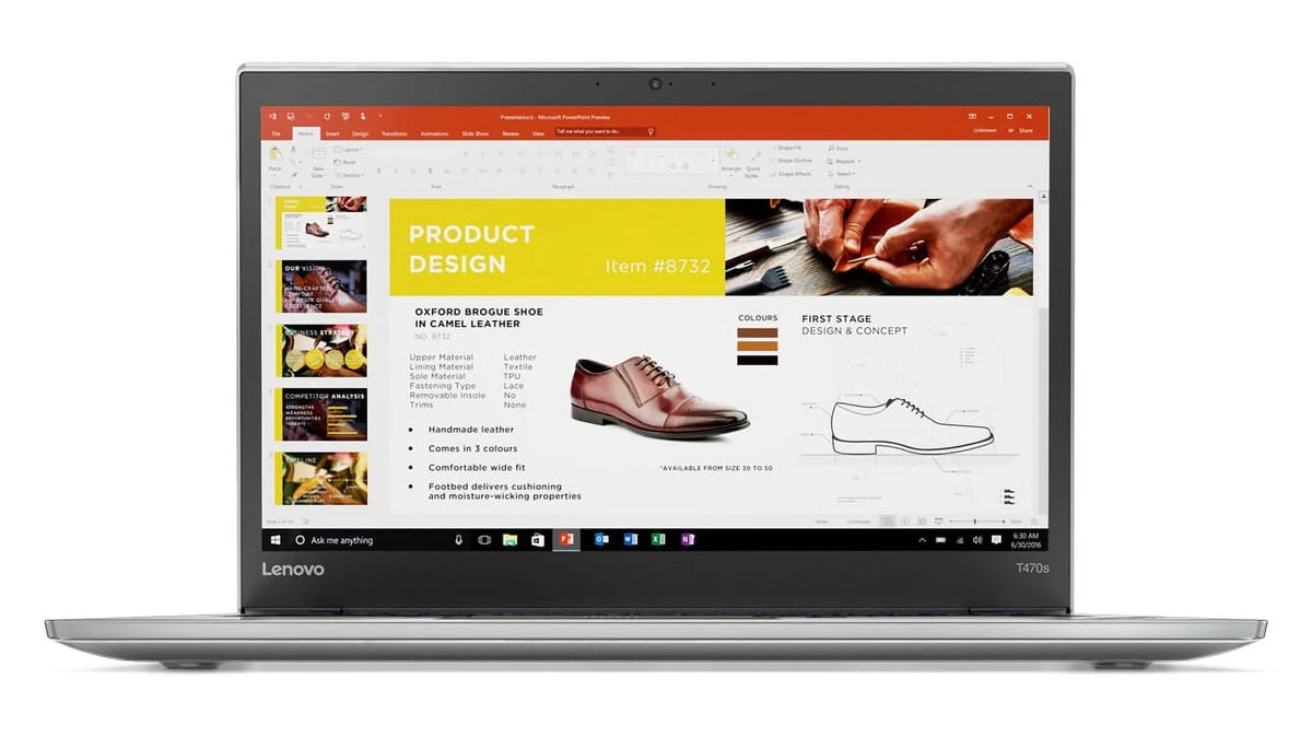 ThinkPad T470s Windows 7 Pro Laptop -  Core i7-7600U, 20GB RAM, 500GB SSD, 14" IPS WQHD (2560x1440) Matte Display, Fingerprint Reader, Smart Card Reader, Silver Color