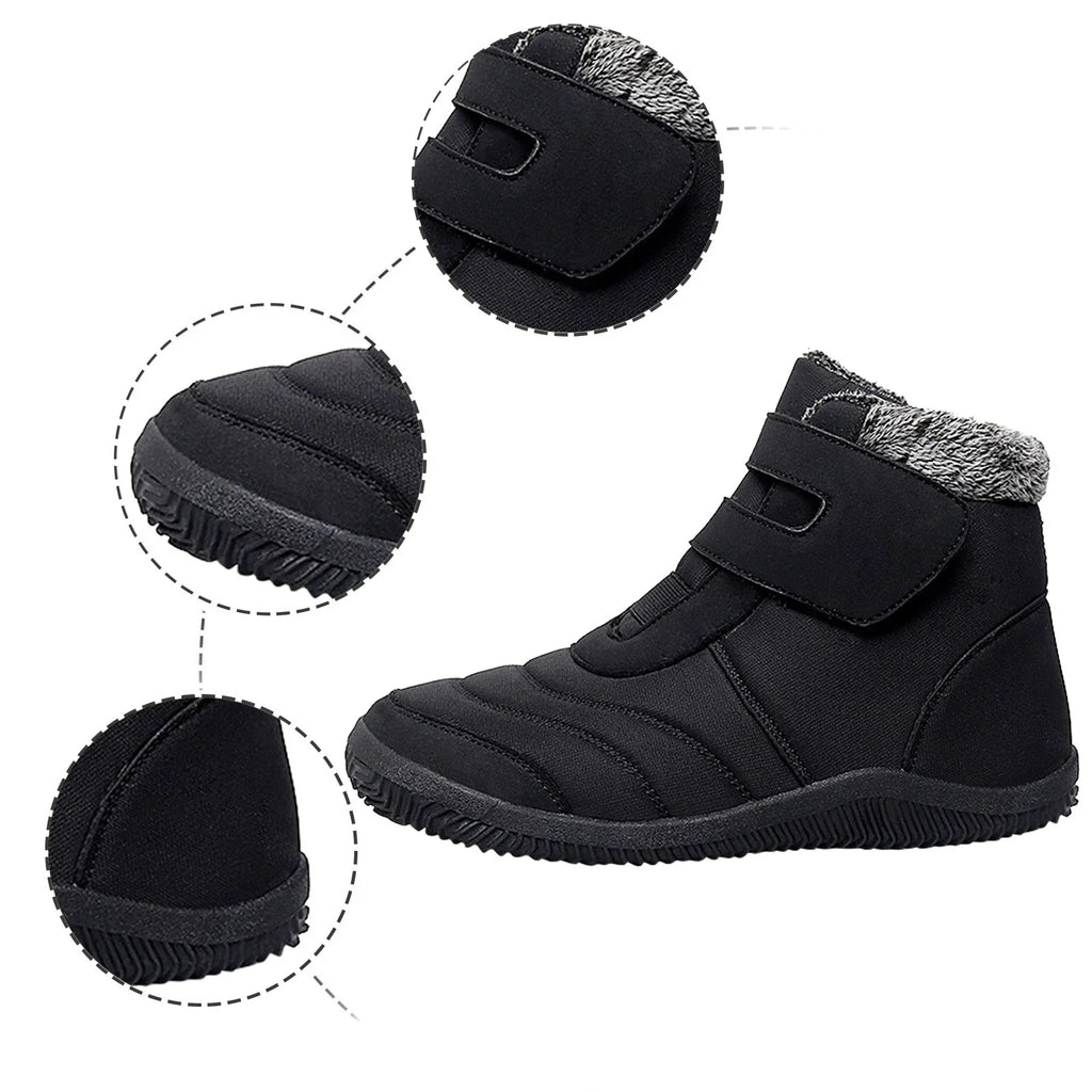Women's Winter Plus Cotton Thickened High Top Casual Cotton Boots Outdoor Fashion Warm Snow Boots Winter Snow Boots Women liquid Proof Snow Boots for Women Size 12 Wide Width Women's Snow Boots Size 12