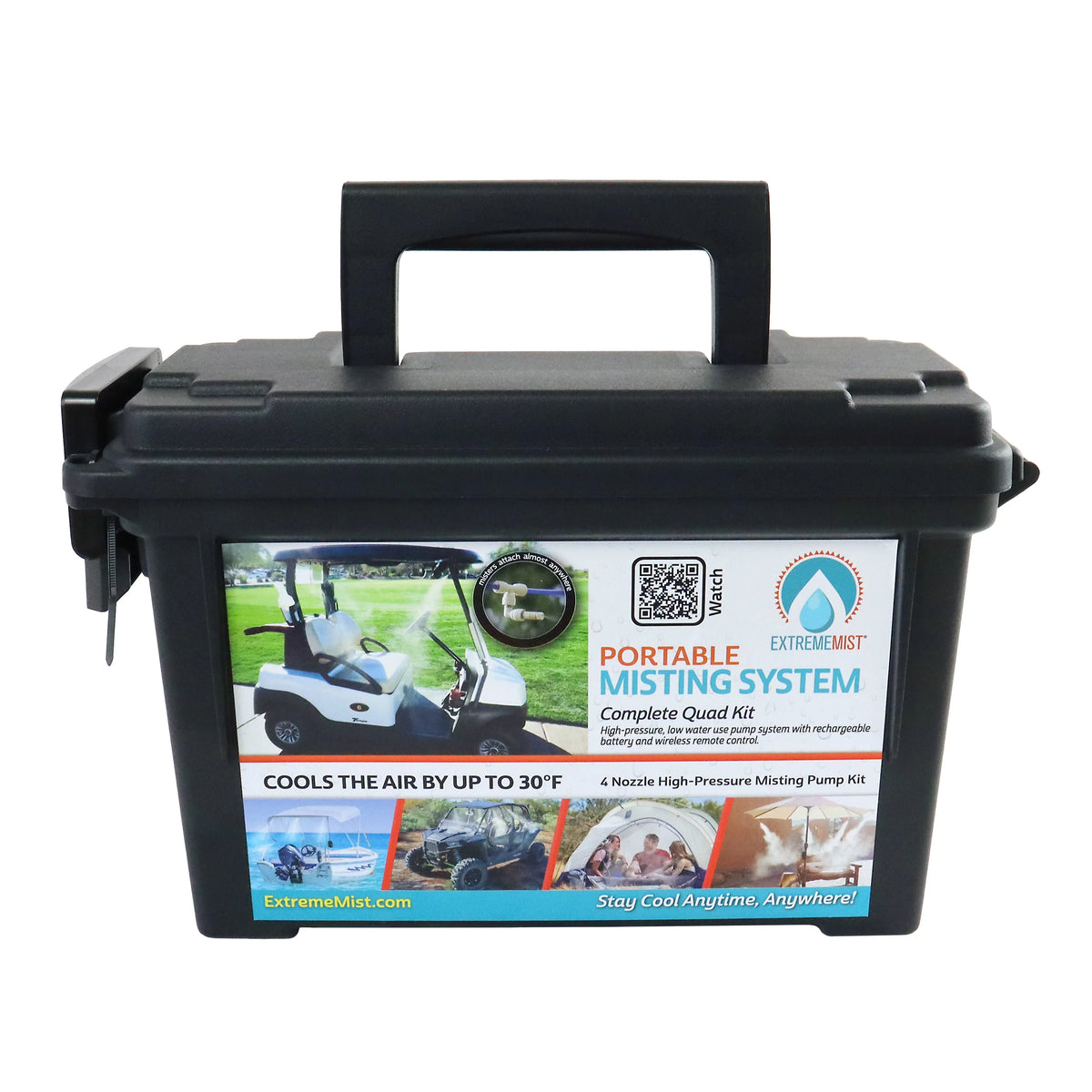 Mist Line. ExtremeMist Portable Misting System – 4 Nozzles & 16 ft