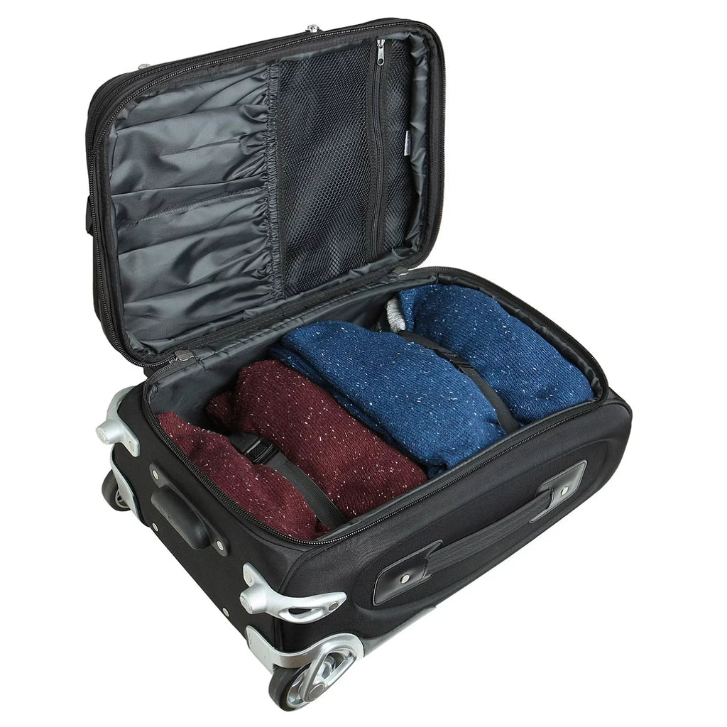 MOJO Black Arizona Cardinals 21" Softside Rolling Carry-On Suitcase