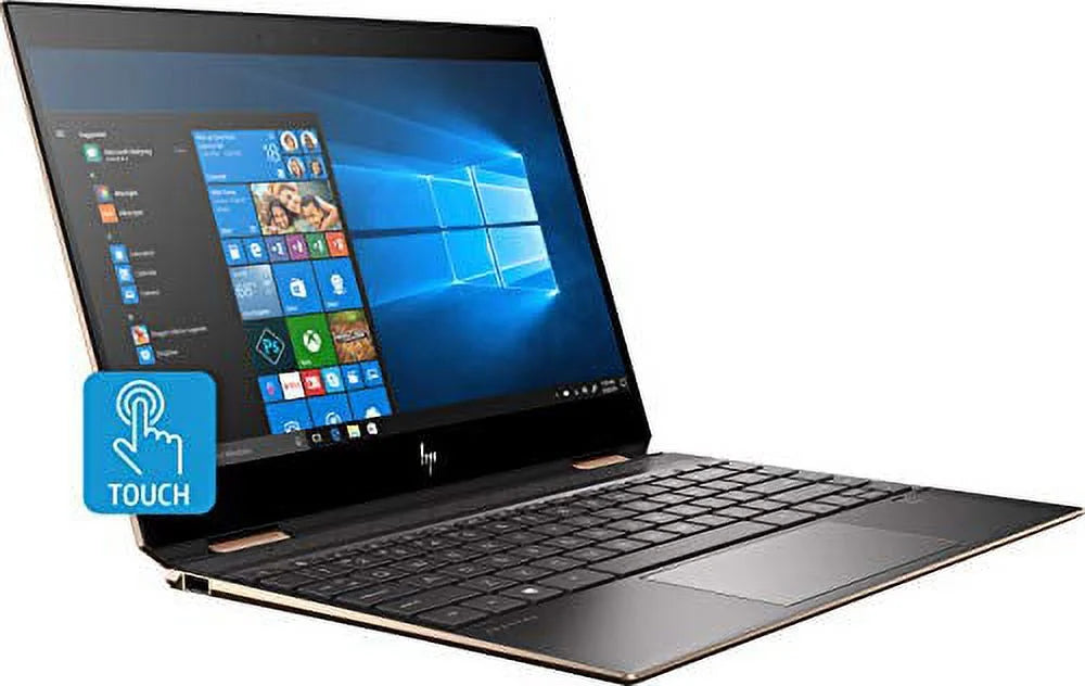 Spectre x360 13-ap0013dx Convertible 13.3" Full HD Touchscreen Laptop,  Core i7-8565U 1.8GHz, 8GB RAM, 256GB SSD, Windows 10 Home, Ash Silver - used by