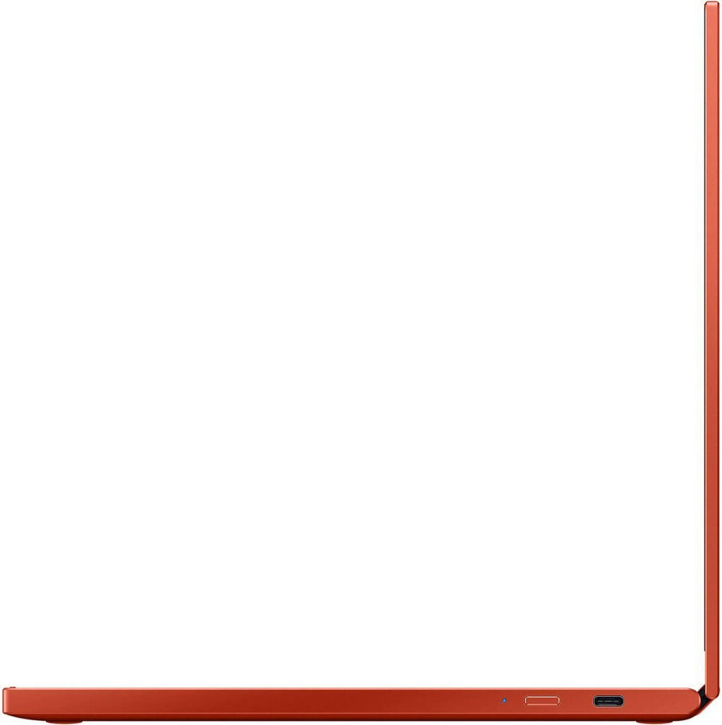 Galaxy Chromebook 2 13.3" FHD(1920 x 1080) Touchscreen 2 in 1 Laptop,  Core i3-10110U, 8GB LPDDR3 RAM, 128GB eMMC, Backlit Keyboard, Chrome OS, Fiesta Red with Tigology Accessories