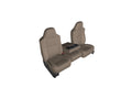 F58 2002-2010  F250-F550 Super Duty Front 40/20/40 Split Bench Seat with Molded Headrests and Opening Center Console in Tan Velour