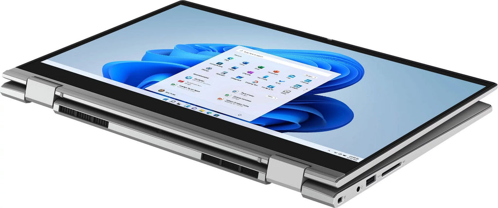 Inspiron 5000 2-in-1 Laptop / 14" HD Touch-Screen / 11th Gen  Core i3-1115G4/ 8GB DDR4/ 256GB SSD/ Webcam/ WiFi 6/ Bluetooth/ Win 10/Platinum Silver/ with UltraTech Mouse Pad Bundled