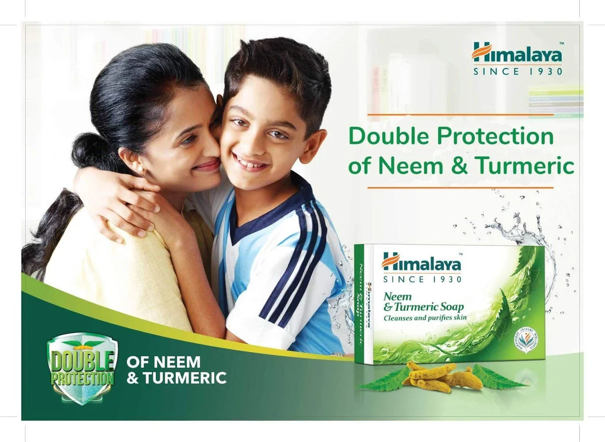 Himalaya Herbals Protecting Neem and Turmeric Soap, 75gm