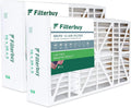 Filterbuy 16x28x6 MERV 13 Pleated HVAC AC Furnace Air Filters for Aprilaire Space-Gard 2400 (2-Pack)