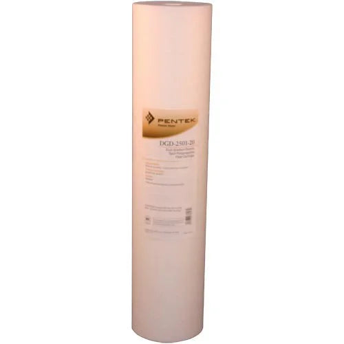 Package Of 8 Pentek DGD-2501-20 Sediment moisture Filters 20" x 4.5"