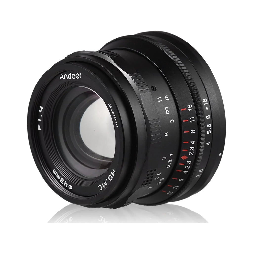 Dcenta Full Frame Camera Lens with Large Aperture Manual Focus for  A7/A7II/A7R/A7RII/A7S/A7SII/A6500/A6300