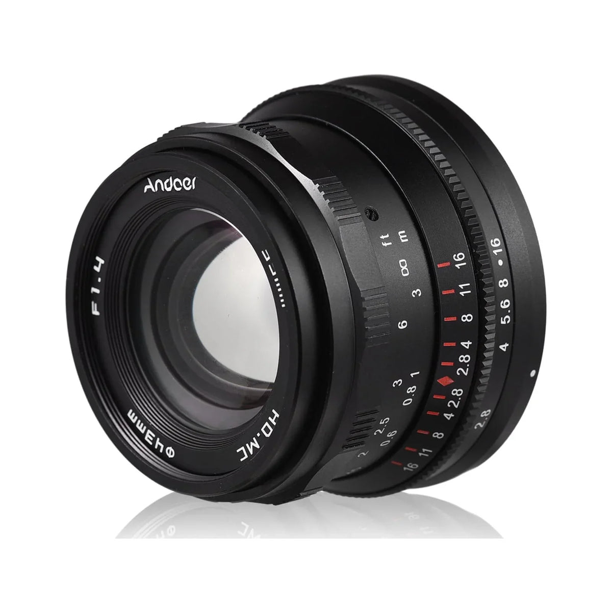 Dcenta Full Frame Camera Lens with Large Aperture Manual Focus for  A7/A7II/A7R/A7RII/A7S/A7SII/A6500/A6300
