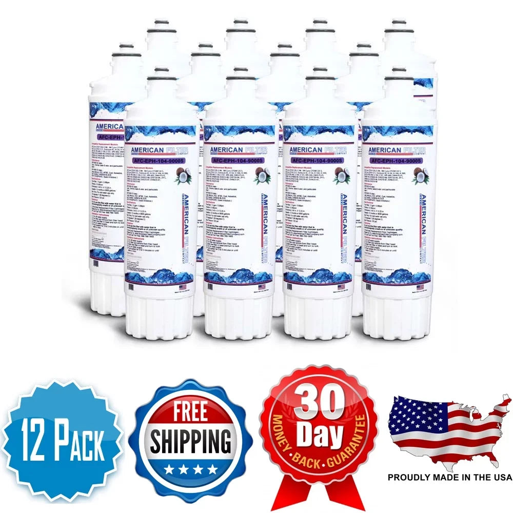 AFC Brand , liquid Filters , Model # AFC-EPH-104-9000S , suitable with Follett® E50CT400A - 12 Filters - Made in U.S.A.