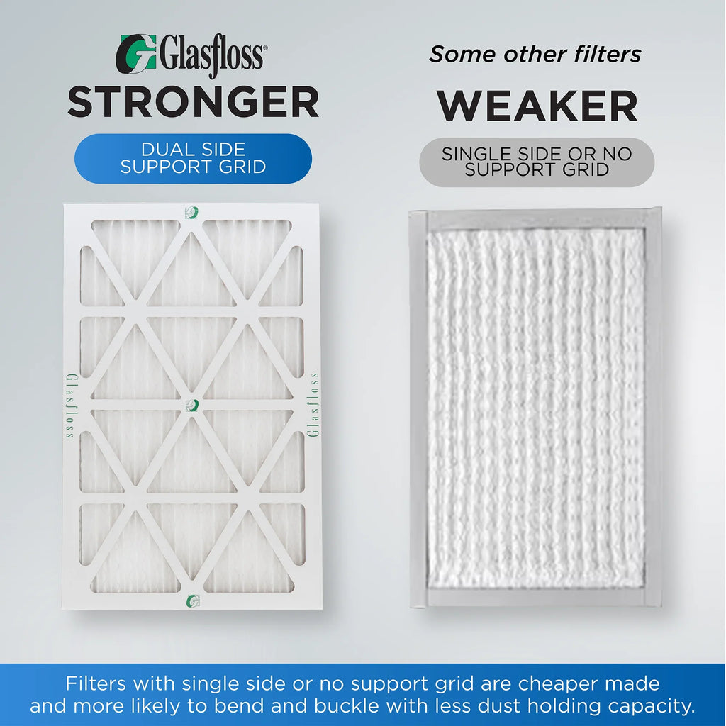 16x24x1 Air Filter Glasfloss ZL Series MERV 10 - Case of 6