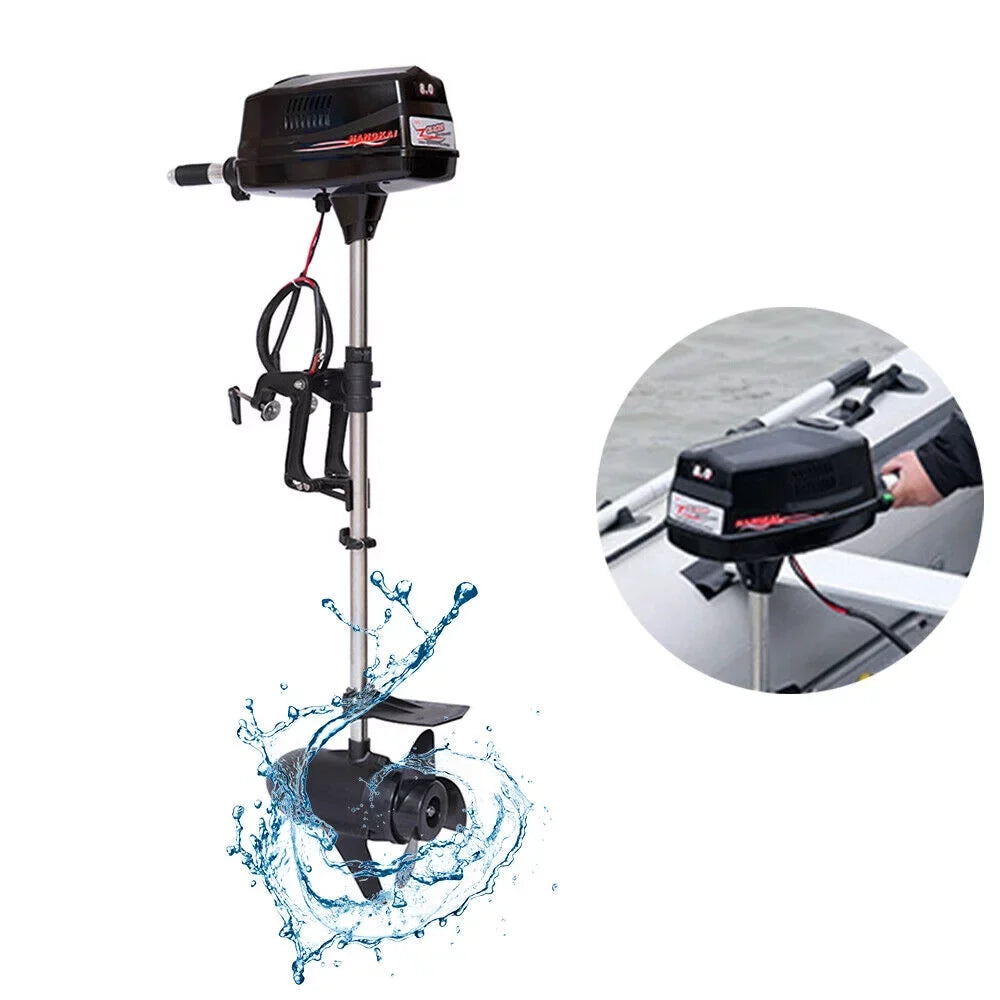 DENEST 2.2KW 48V Electric Outboard Trolling Motor Fish craft Engine Brushless Motor