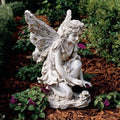 Design Toscano 17" Garden Flower Magical Fairy Home Gallery Statue Sculpture Figurine