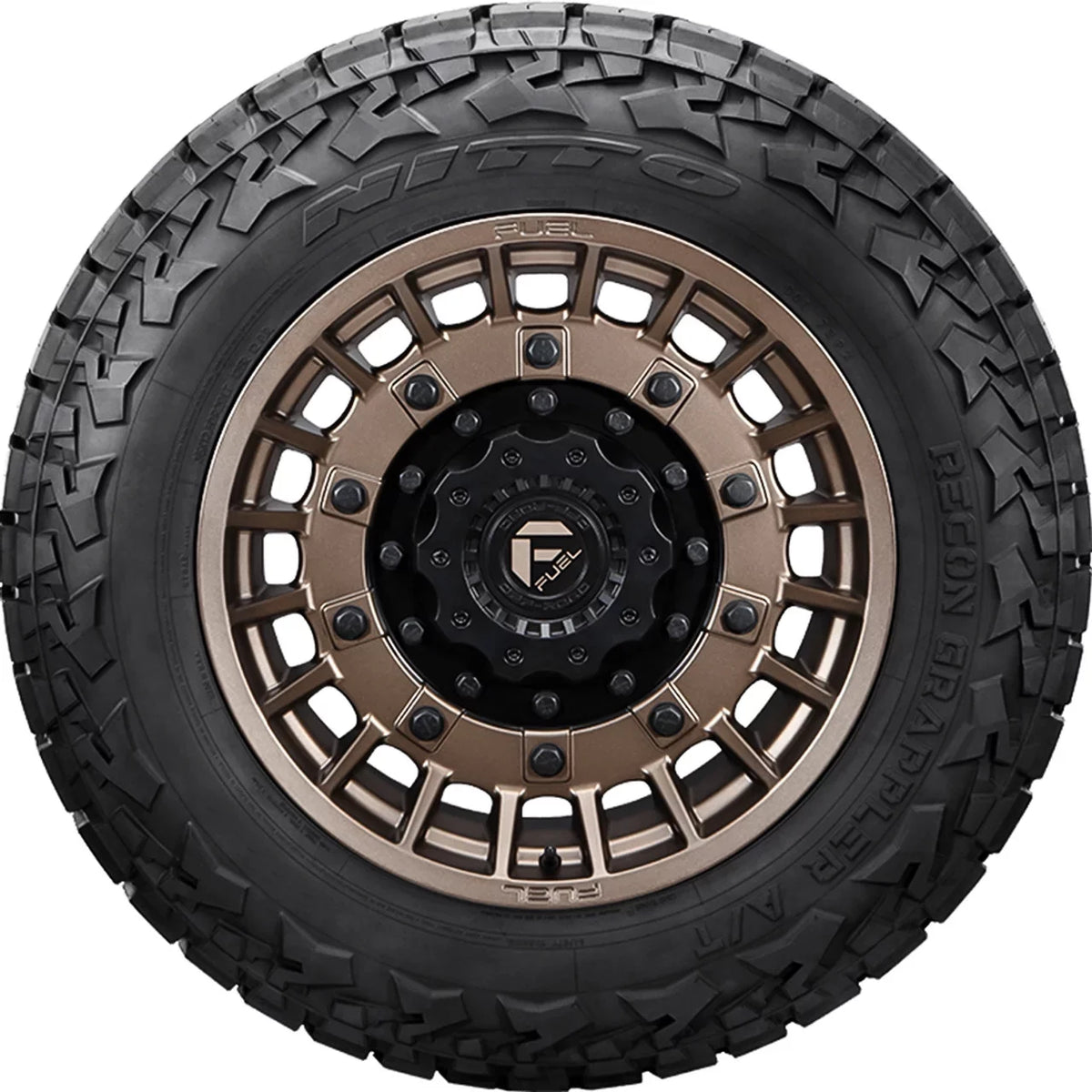 2 New Nitto Recon Grappler A/T All-Terrain Tire - 315/70R17 116T Fits: 2017-22  F-150 Raptor, 2022-23  Bronco Everglades