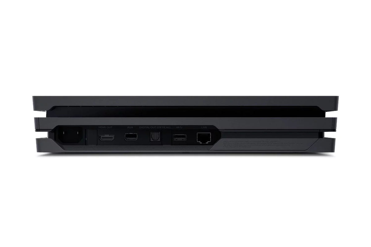 PlayStation 4 Pro Console Bundle (2 Items): PS4 Pro 1TB Console and an Extra PS4 Dualshock 4 Wireless Controller - Jet Black
