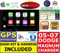 05-07 DODGE MAGNUM CHARGER GPS NAVIGATION SYSTEM  CARPLAY ANDROID AUTO