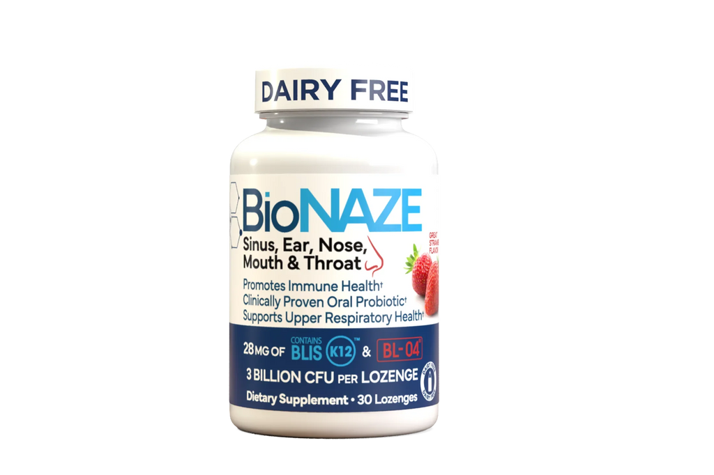 Bionaze Oral Probiotics - Dental Probiotics for Teeth and Gums, Bad Breath Treatment for Adults - Oral Care, Throat, Tonsil, Mouth, Teeth - Improve Gum Health with Clinically Proven BLIS K12 & BL-04