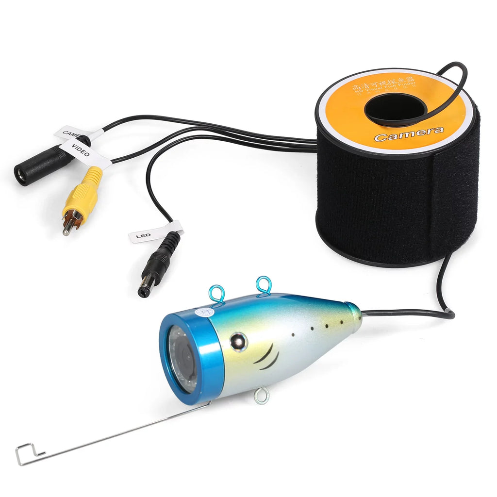 Pristin Underwater camera,15M/30M/50M Cable IP68 Waterproof Sea Lake IP68 Waterproof Sea Fish 12LEDs 7Inch/9Inch Camera Fish Sea Lake ship 7Inch/9Inch LCD Display LCD Display 15M/30M/50M 7 /9 LCD