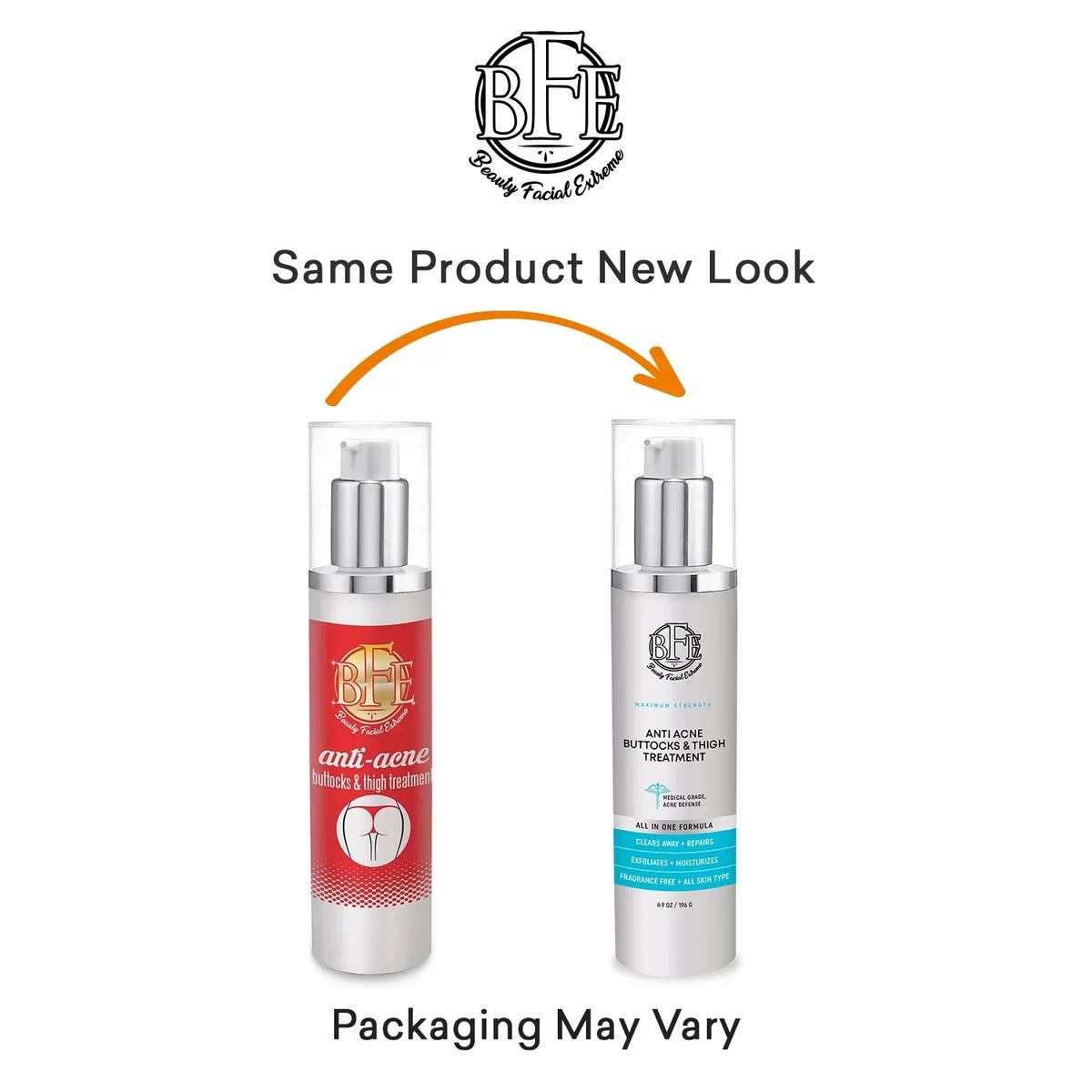 6.9 OZ. Prevents Future Breakouts. Anti-Acne Buttocks & Thigh Treatment- Clears Away Acne, Pimples, and Ingrown Hairs for the Buttocks and Thigh Area