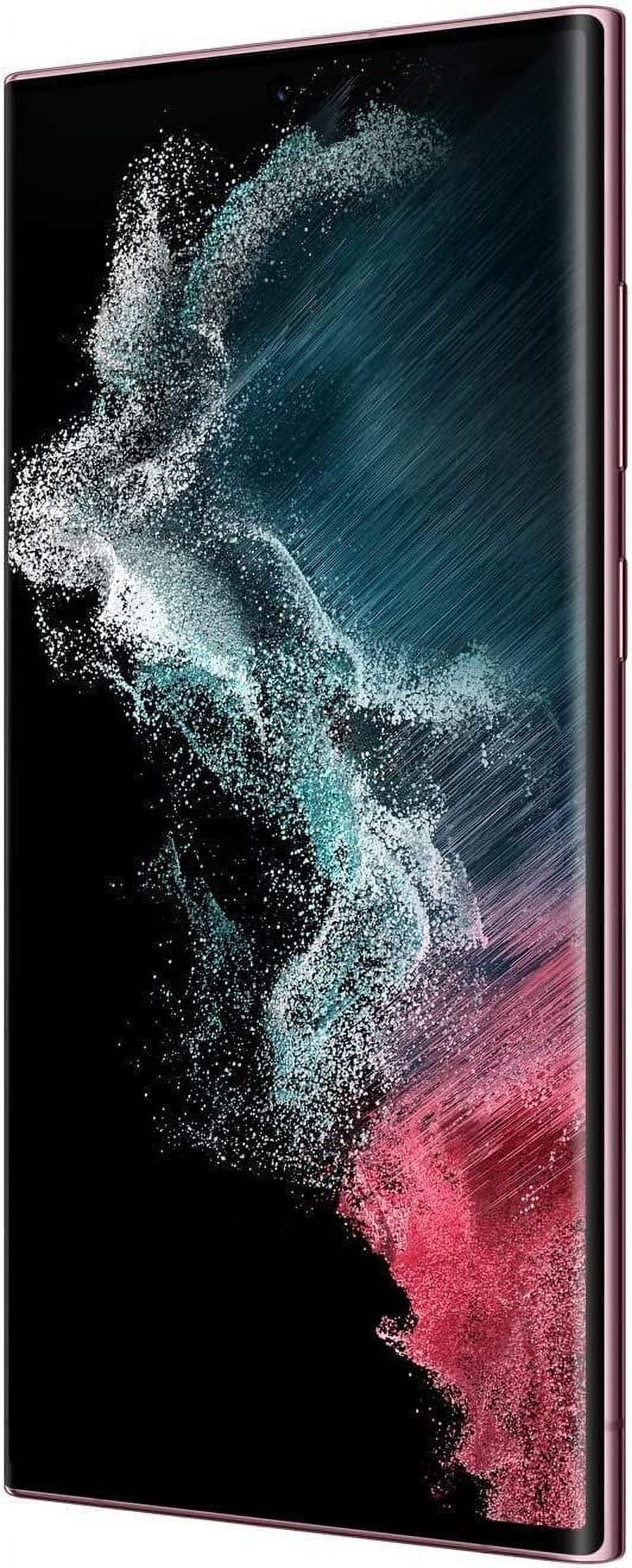 Restored  Galaxy S22 Ultra 5G S908U (T-Mobile Only) 128GB Burgundy (Refurbished)
