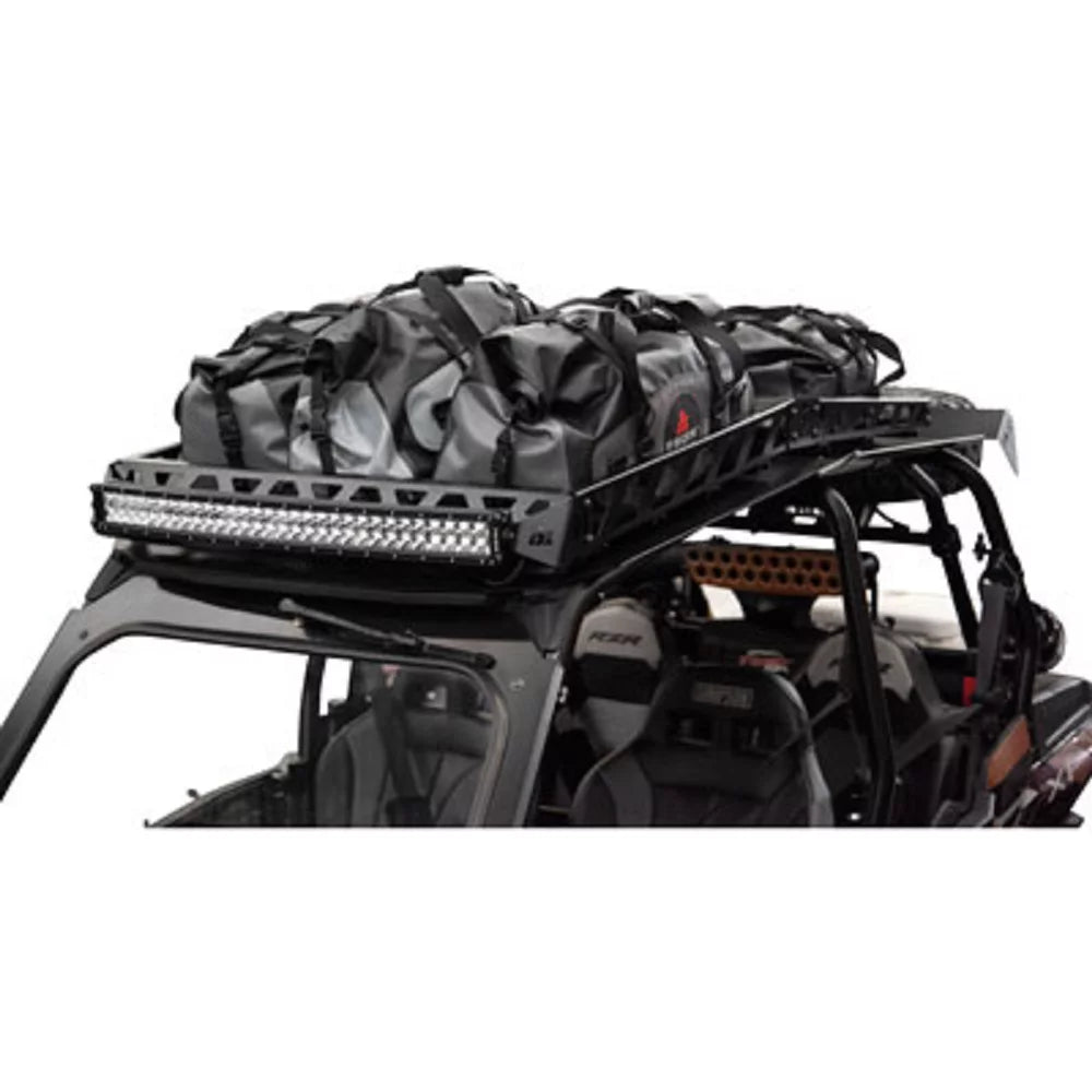 Bar matching With Polaris RZR XP 4 Turbo Limited Edition 2019. UTV Adventure Roof Rack Rack with Force Roof and V2 30" Lt