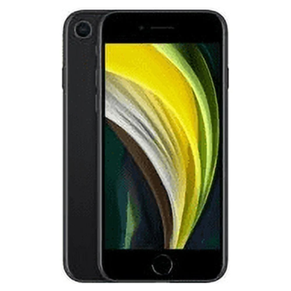 Restored  iPhone SE 2 128GB Black LTE Cellular AT&T MXCH2LL/A (Latest Model) (Refurbished)