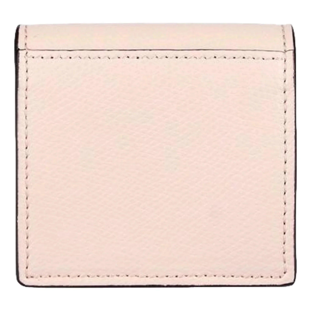 Fendi Calf Leather F Logo Poudre Pink Leather Coin Case 8M0459