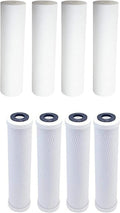 Replacement Filter Kit appropriate With Watts WP2-BVC RO System - Includes Carbon Block Filter & PP Sediment Filter