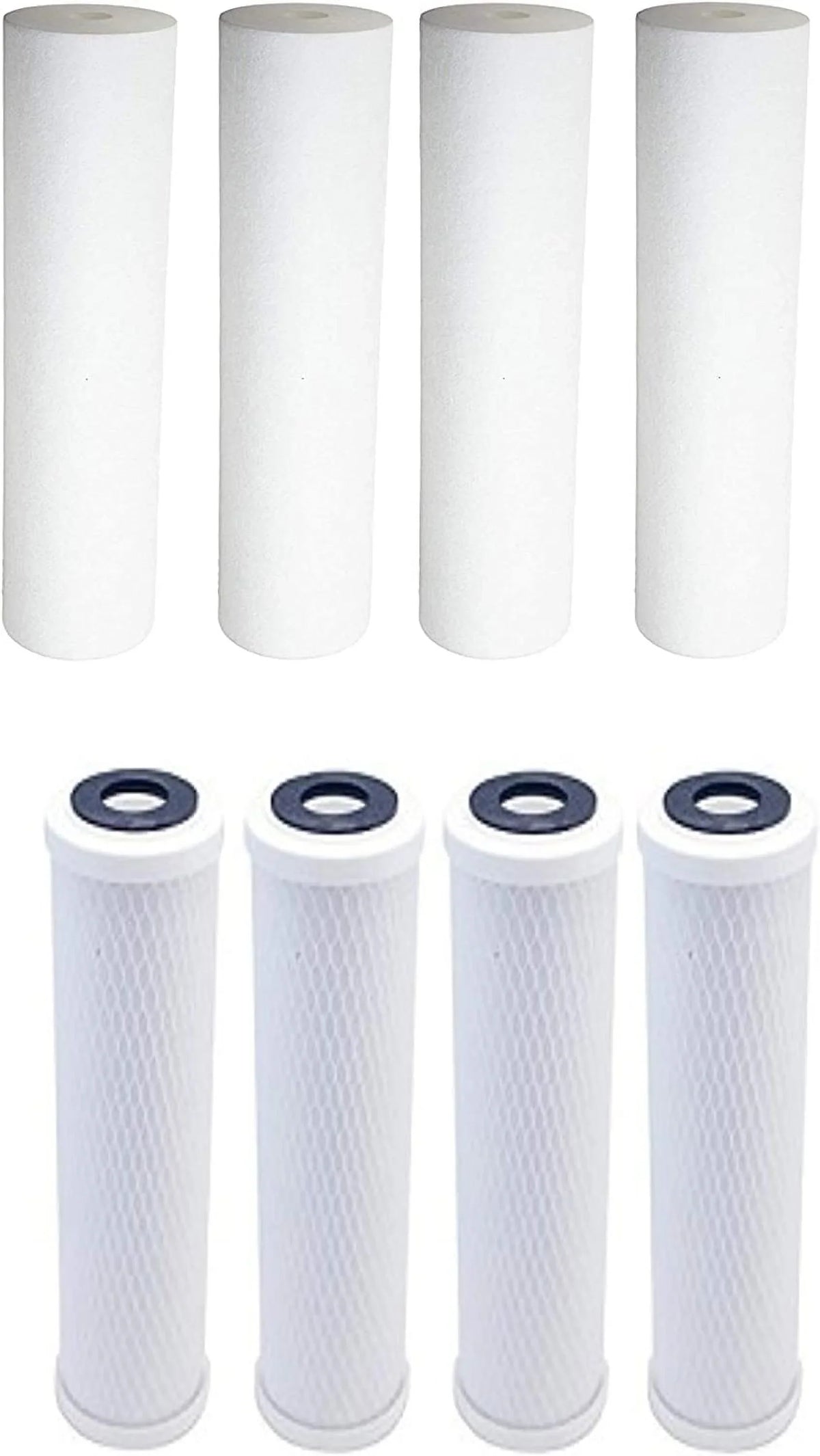 Replacement Filter Kit appropriate With Watts WP2-BVC RO System - Includes Carbon Block Filter & PP Sediment Filter