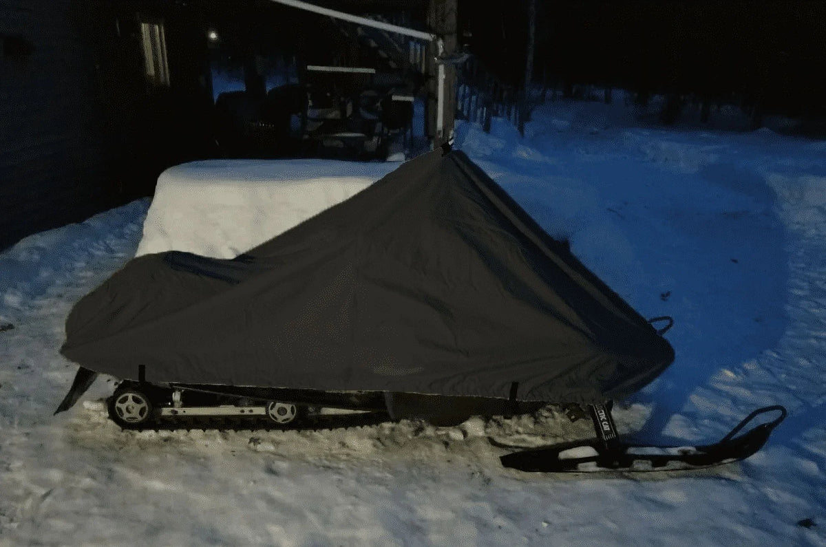 All Black.. 200 Denier Storage Snowmobile wrap matching for the 2005-2005 Ski Doo Bombardier Model GSX LIMITED 600 HO Snowmachine Sled