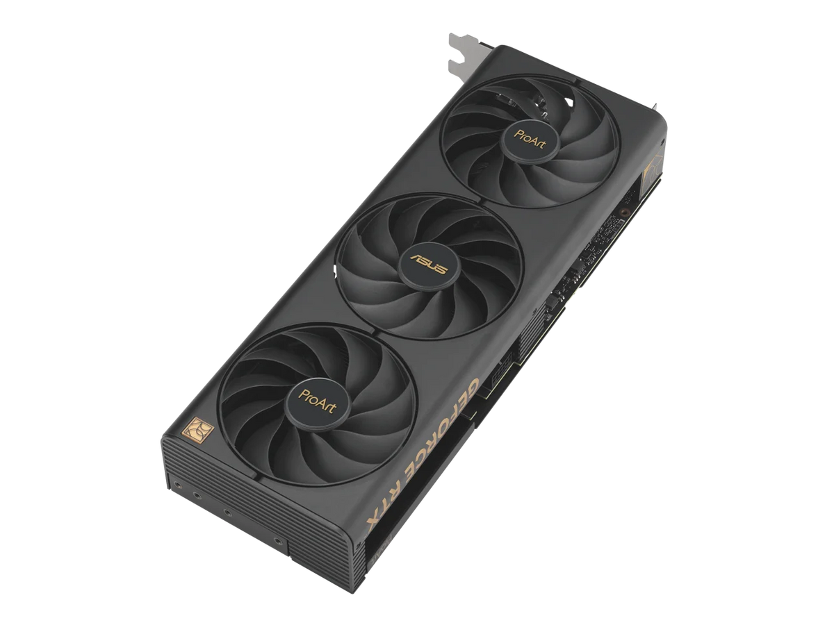 ProArt GeForce RTX 4070 SUPER OC Edition Graphics Card (PCIe 4.0, 12GB GDDR6X, DLSS 3, HDMI 2.1a, DisplayPort 1.4a) PROART-RTX4070S-O12G