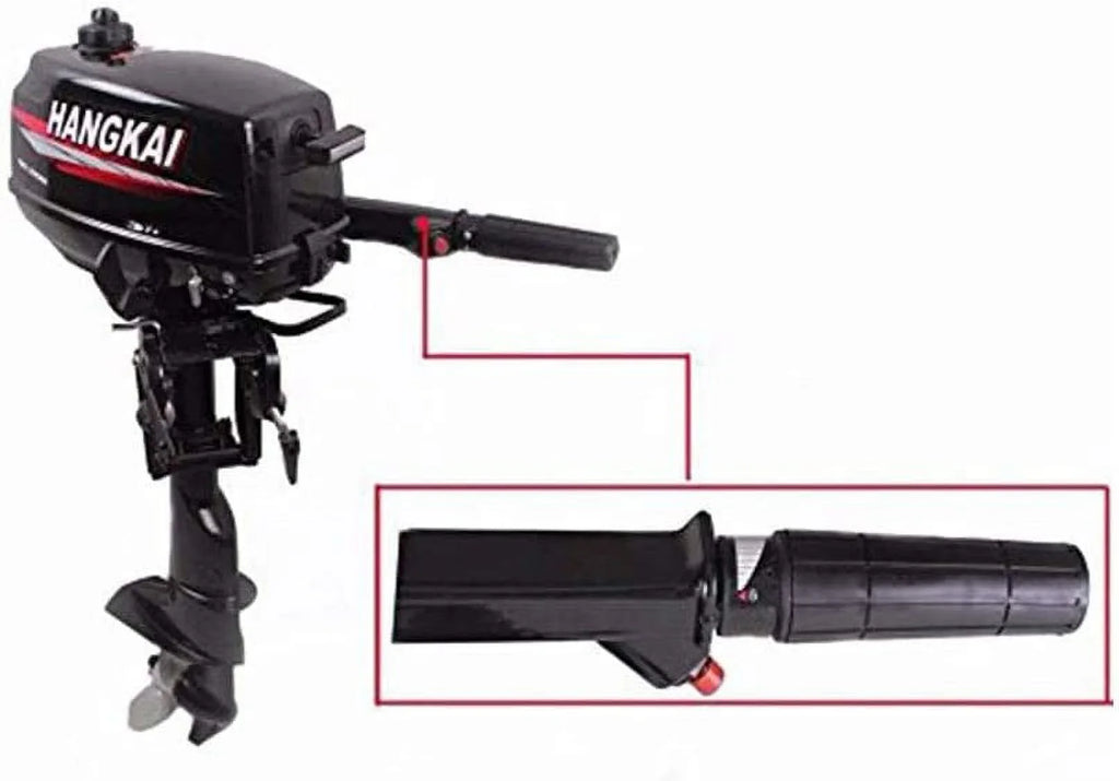 MONIPA 6  2-Stroke Outboard Motor Tiller Shaft Inflatable Fishing ship Marine Engine liquid Cooling CDI System