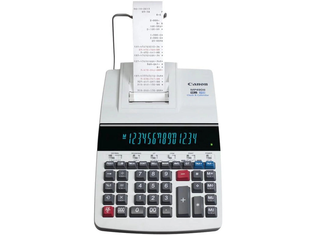 8708B001 MP49DII GB Desktop Printing Calculator