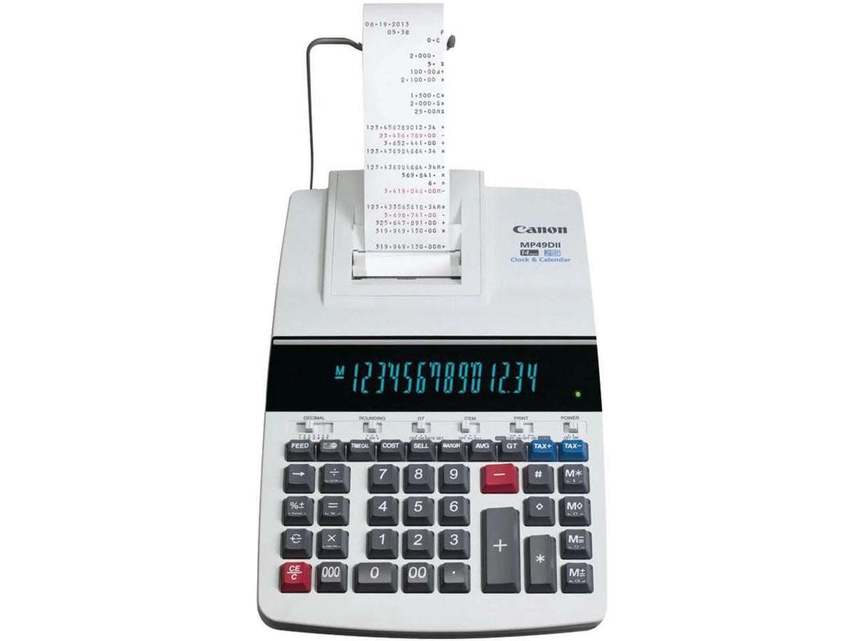 8708B001 MP49DII GB Desktop Printing Calculator